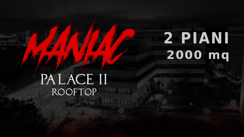 maniac palace rooftop 2 piani